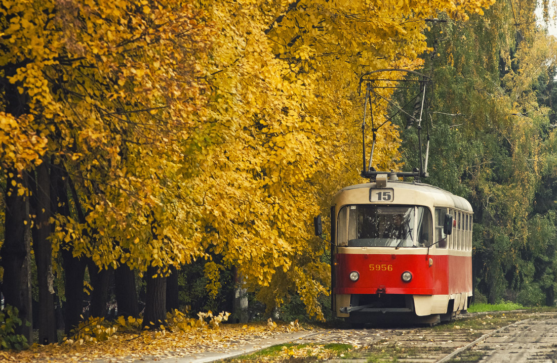 Київ, Tatra T3SU № 5956