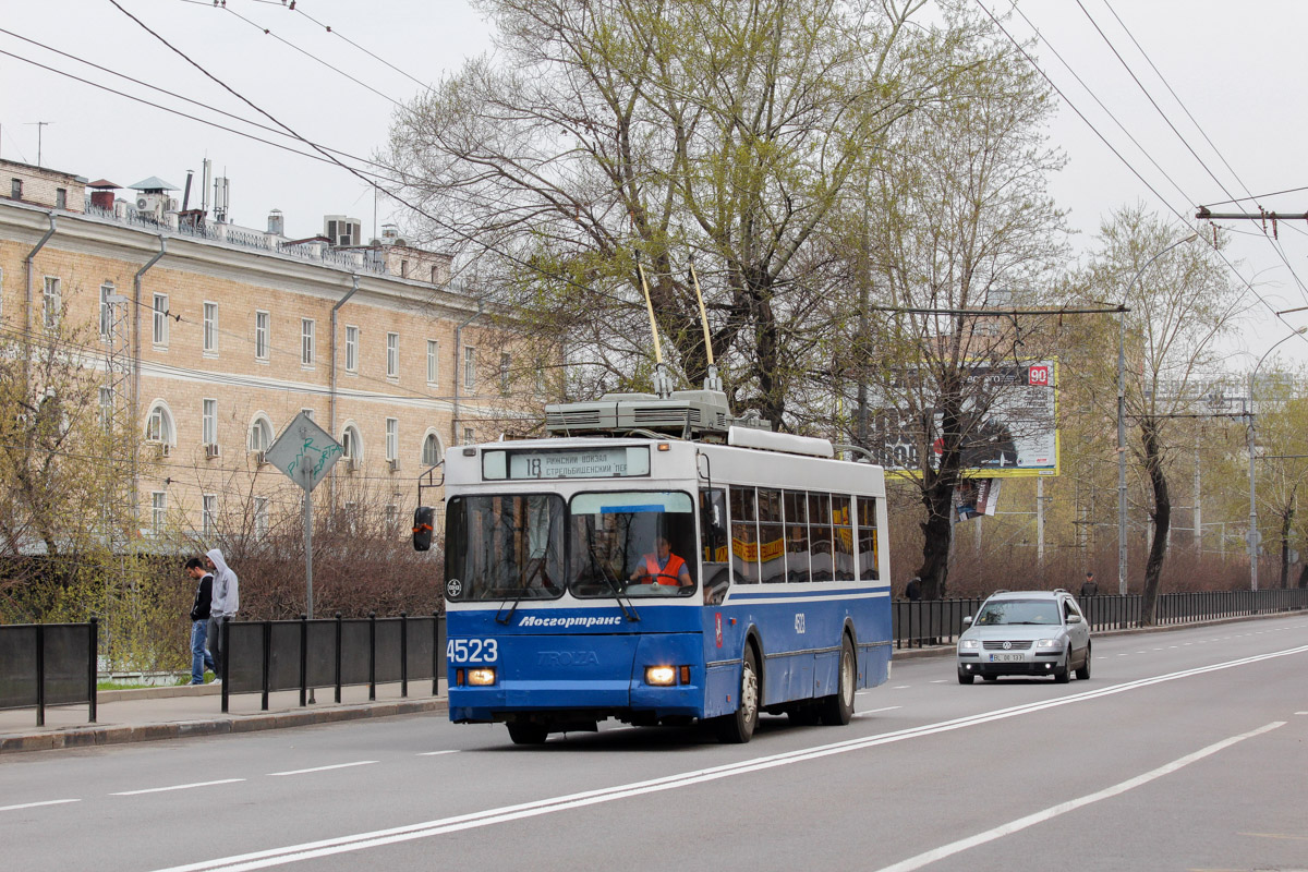 Москва, Тролза-5275.05 «Оптима» № 4523