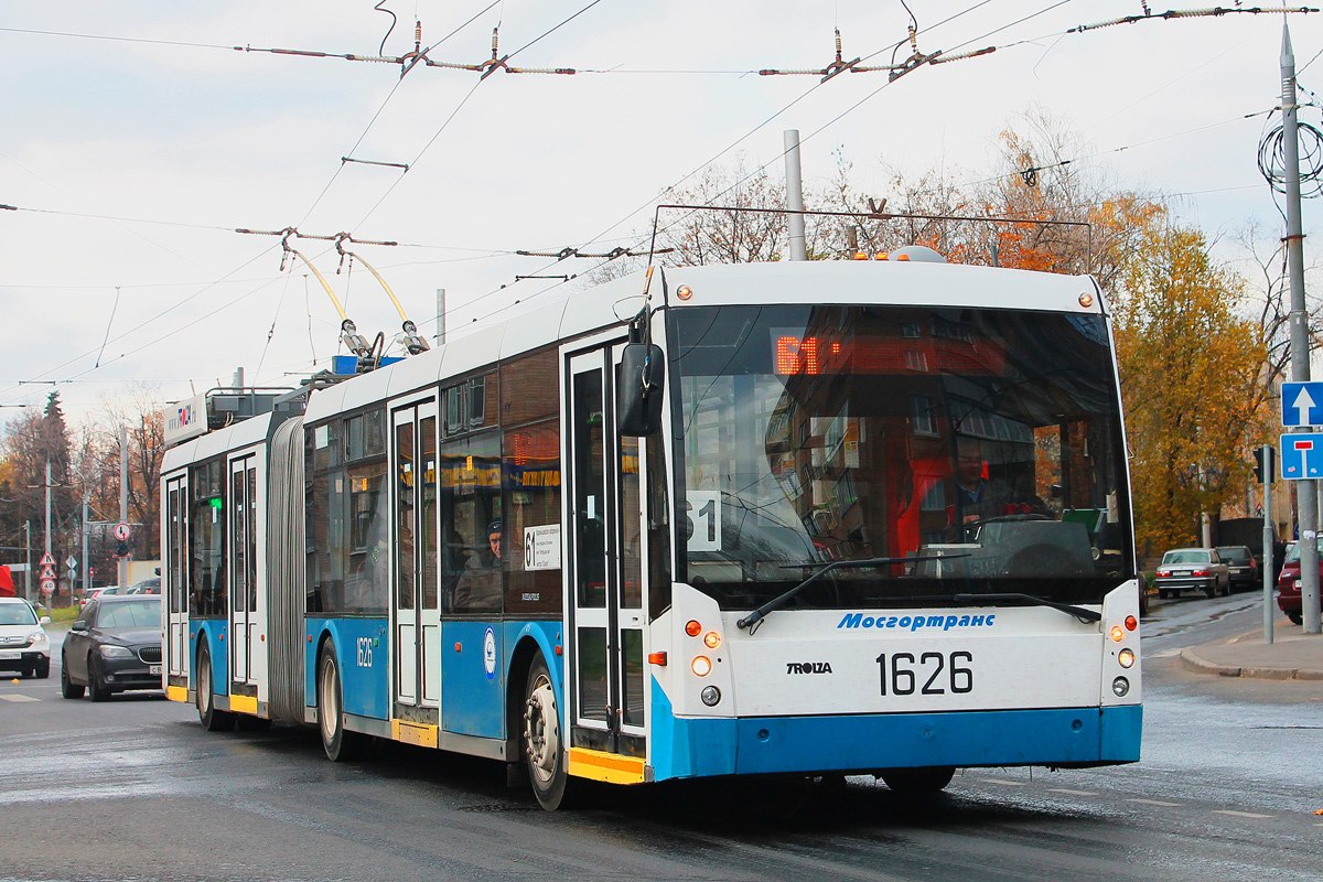 Москва, Тролза-6206.01 «Мегаполис» № 1626