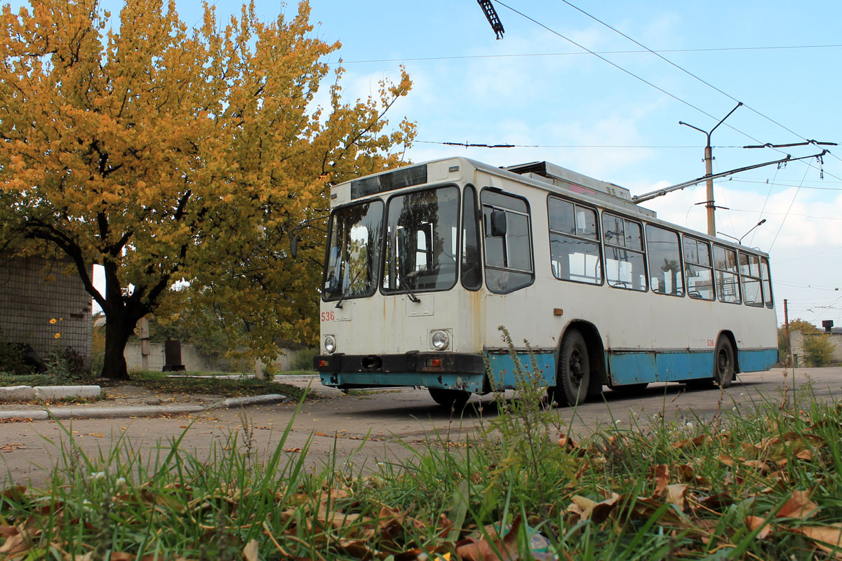 Vuhlehirskas, YMZ T2 nr. 536