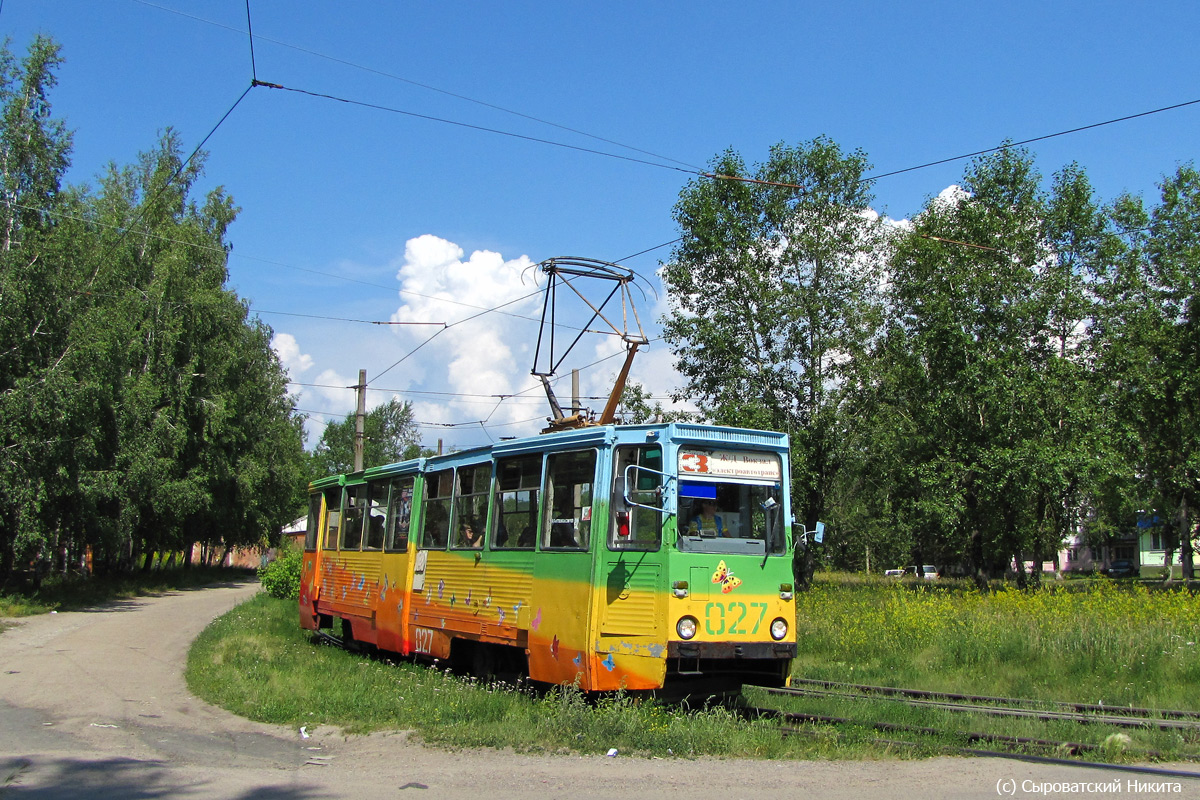 Усолье-Сибирское, 71-605 (КТМ-5М3) № 027