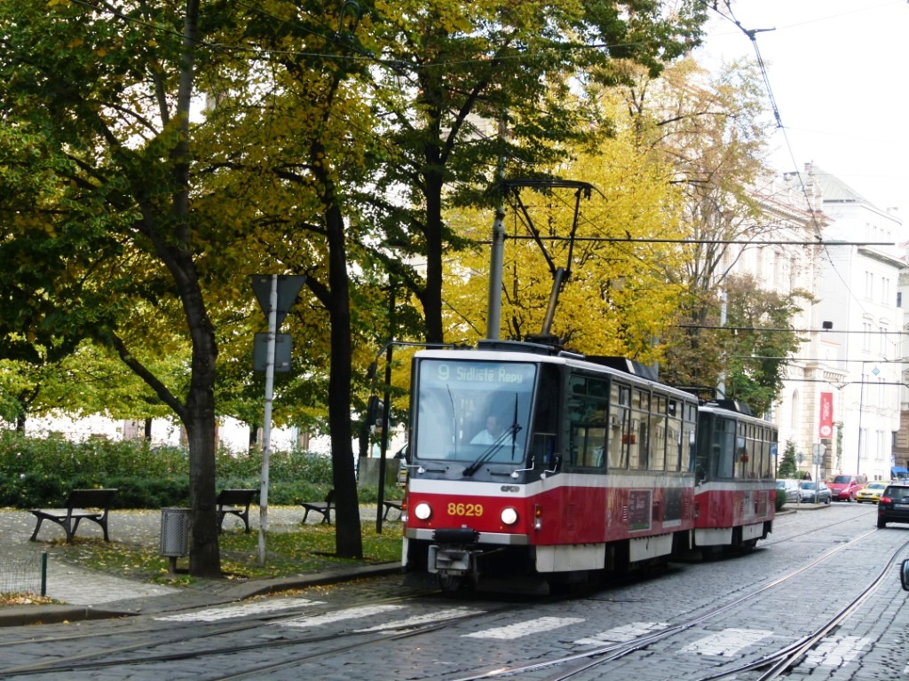 Prague, Tatra T6A5 N°. 8629