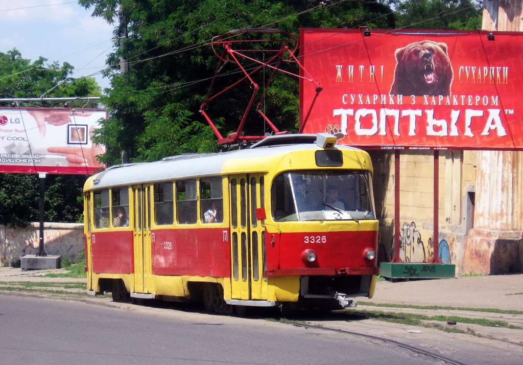 Одесса, Tatra T3SU № 3326