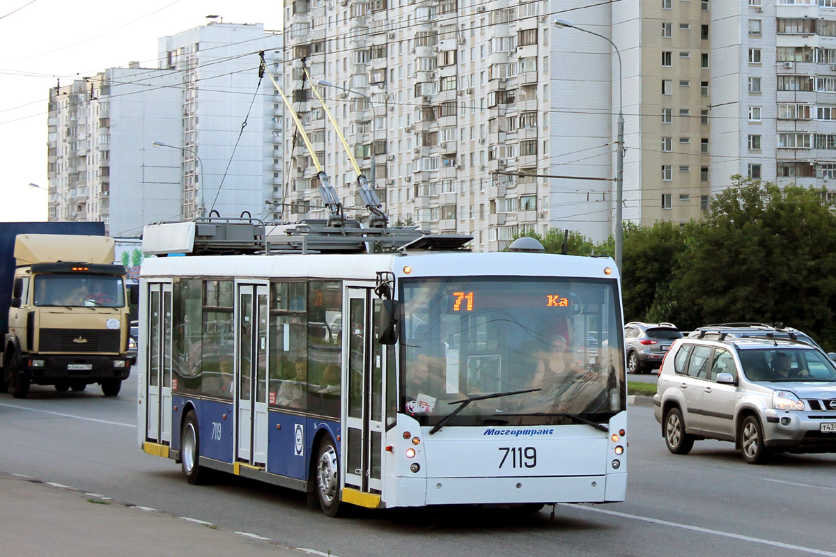 Москва, Тролза-5265.00 «Мегаполис» № 7119