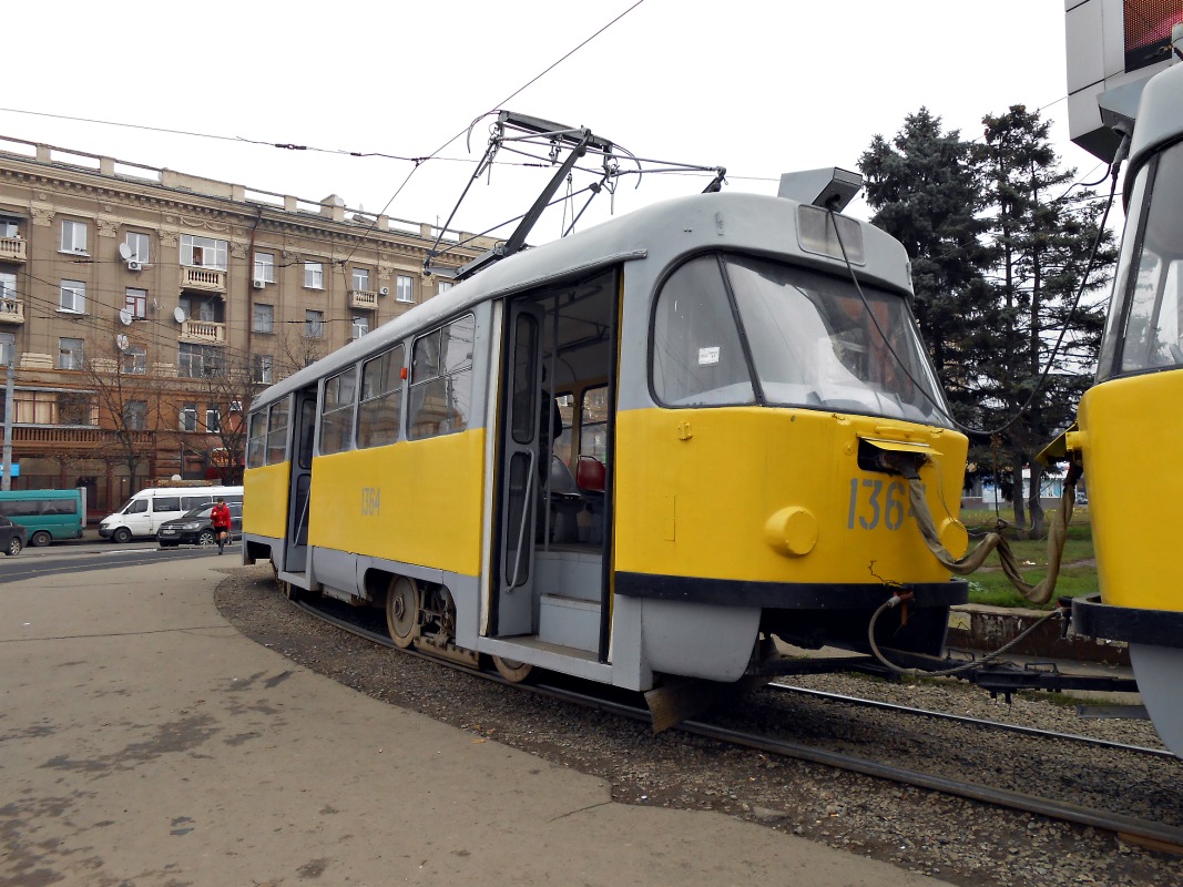 Днепр, Tatra T3SU № 1364