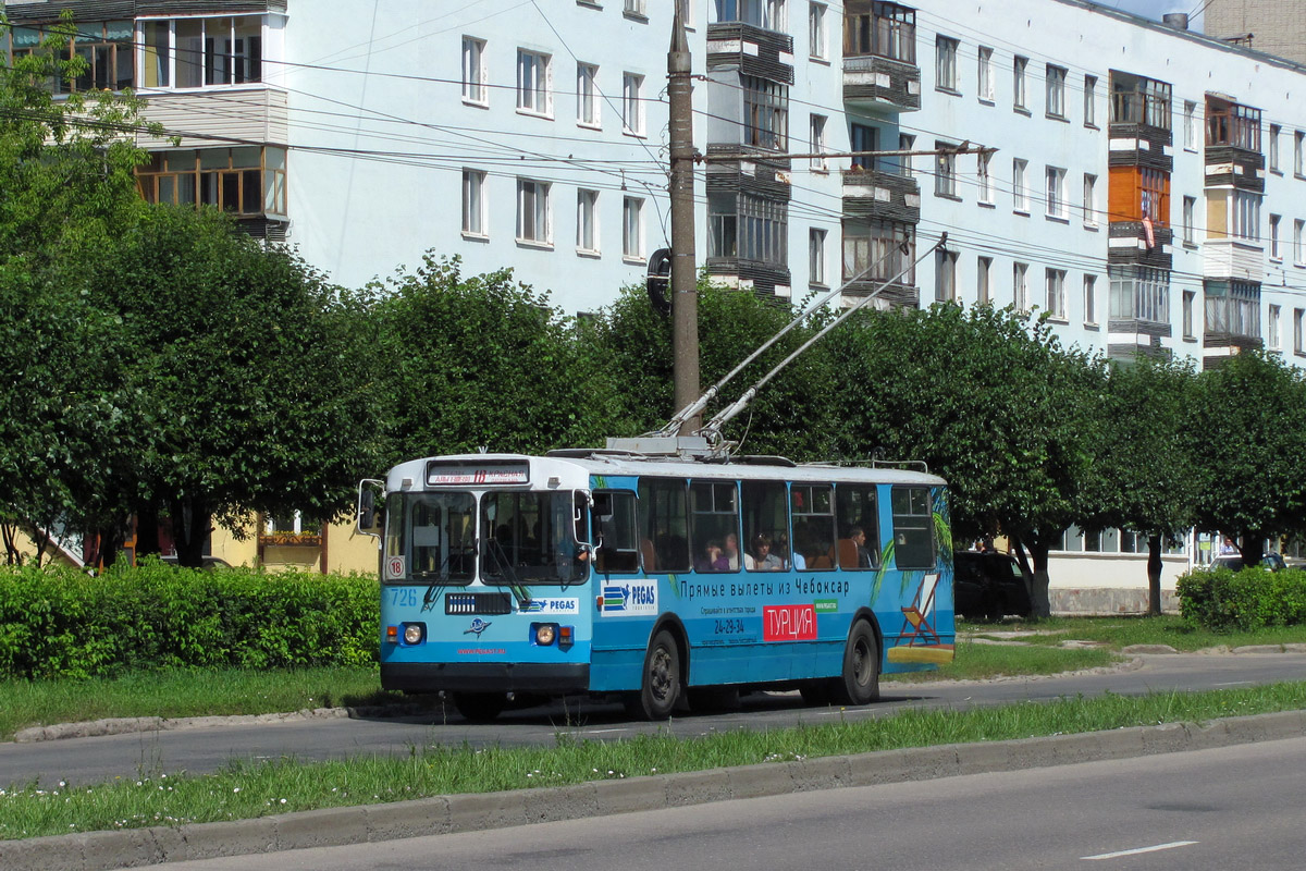 Чебоксары, ЗиУ-682Г-012 [Г0А] № 726