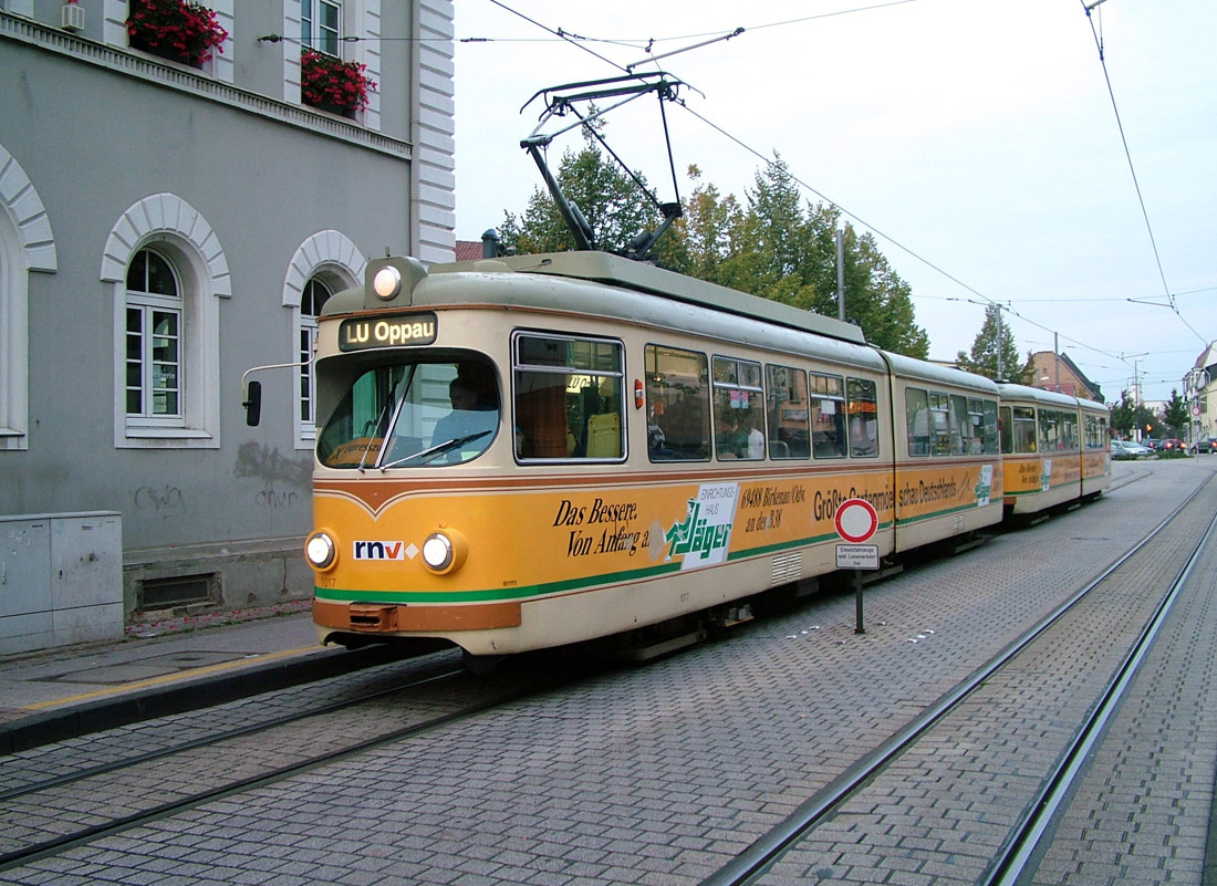 Rhein-Neckar, Duewag ET6 Br. 1017