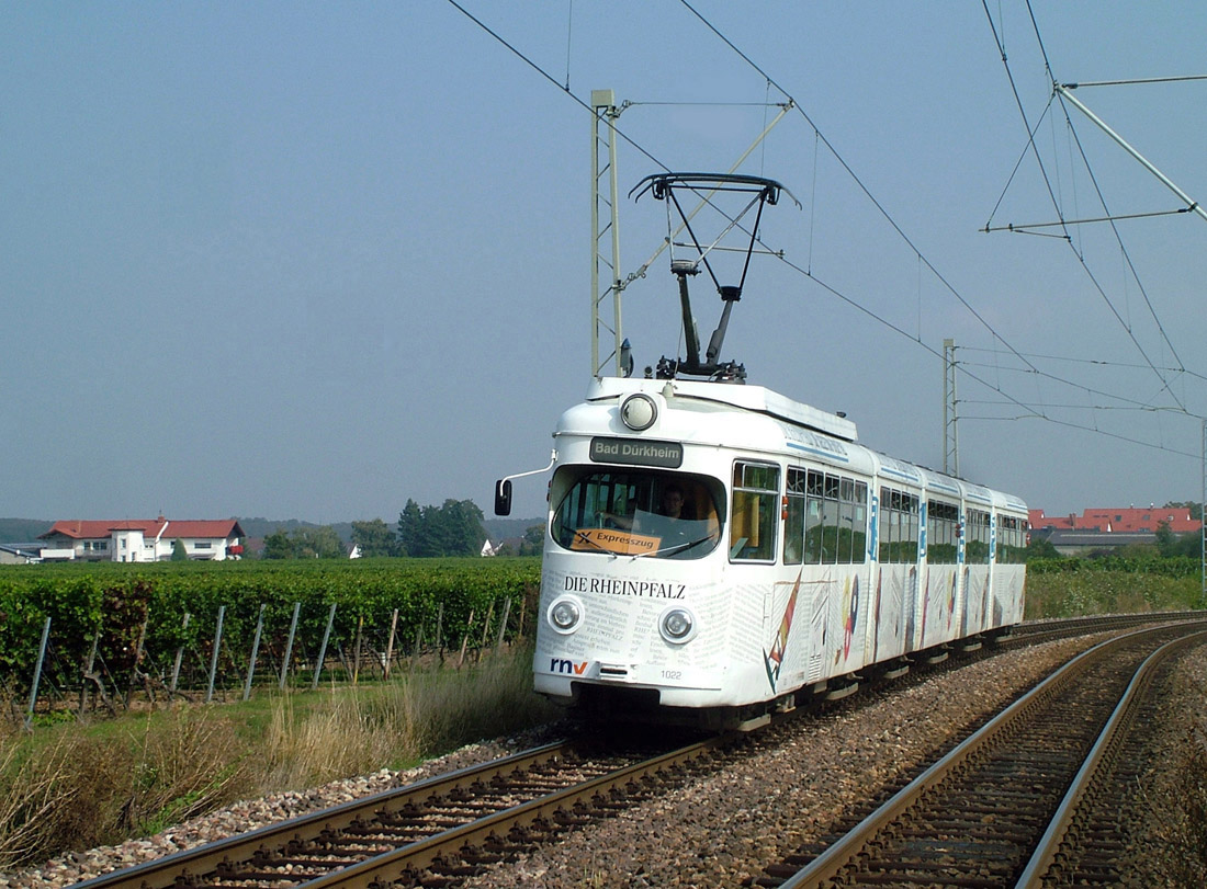 Рейн-Неккар, Duewag ET12 № 1022