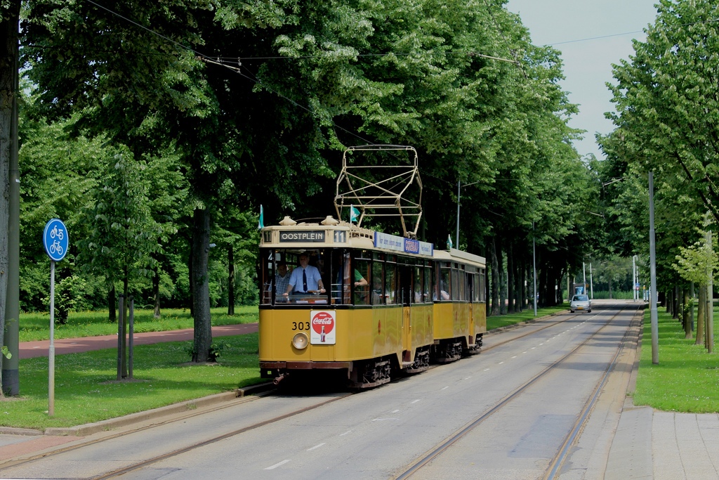 Роттердам, Четырёхосный моторный вагон № 303