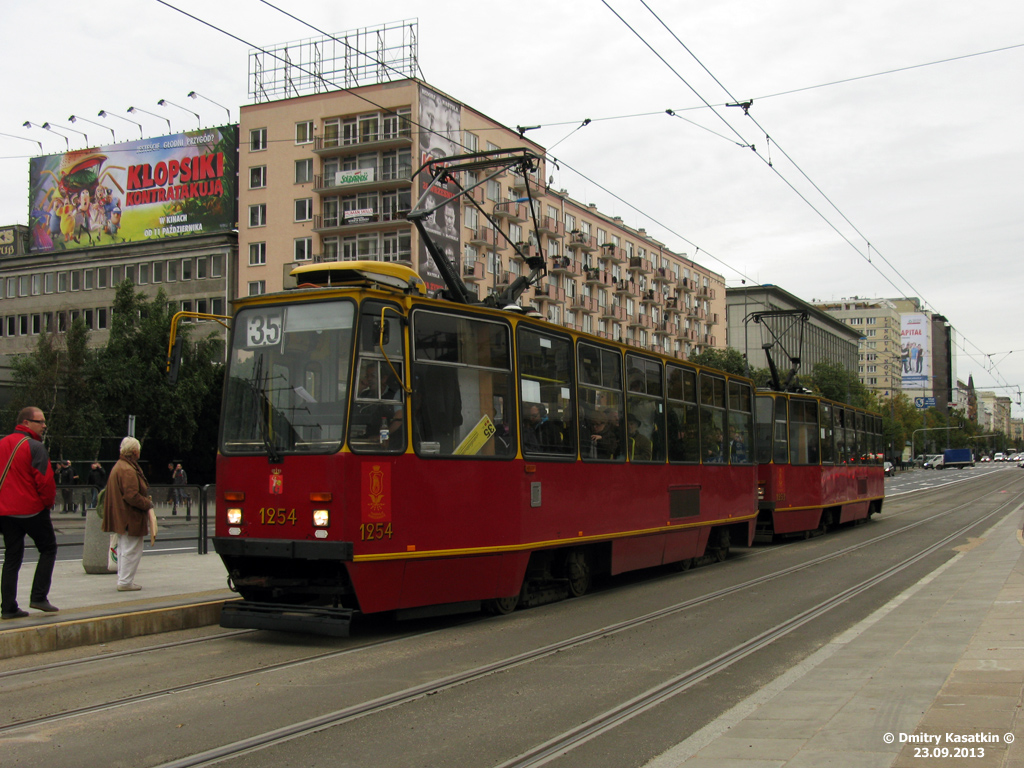 Варшава, Konstal 105Na № 1254