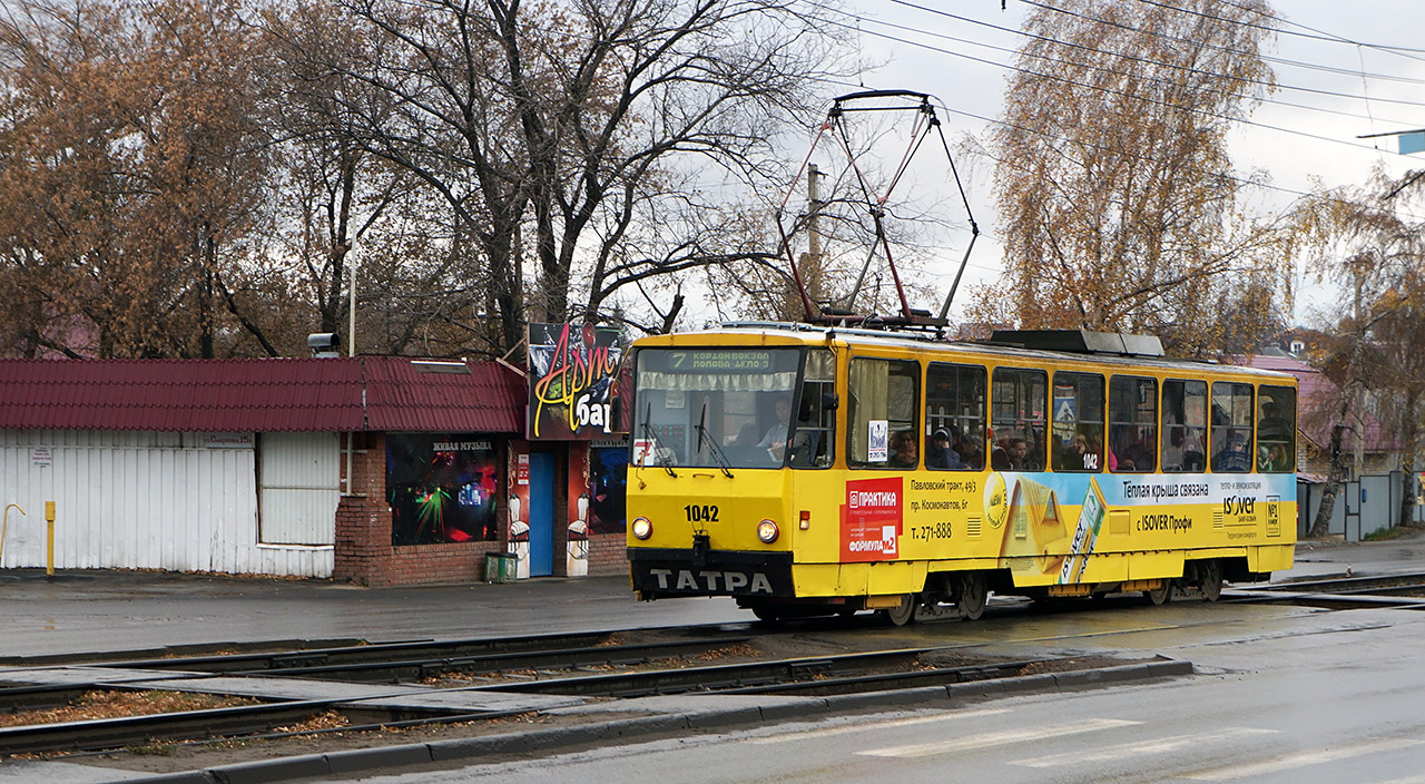 Барнаул, Tatra T6B5SU № 1042