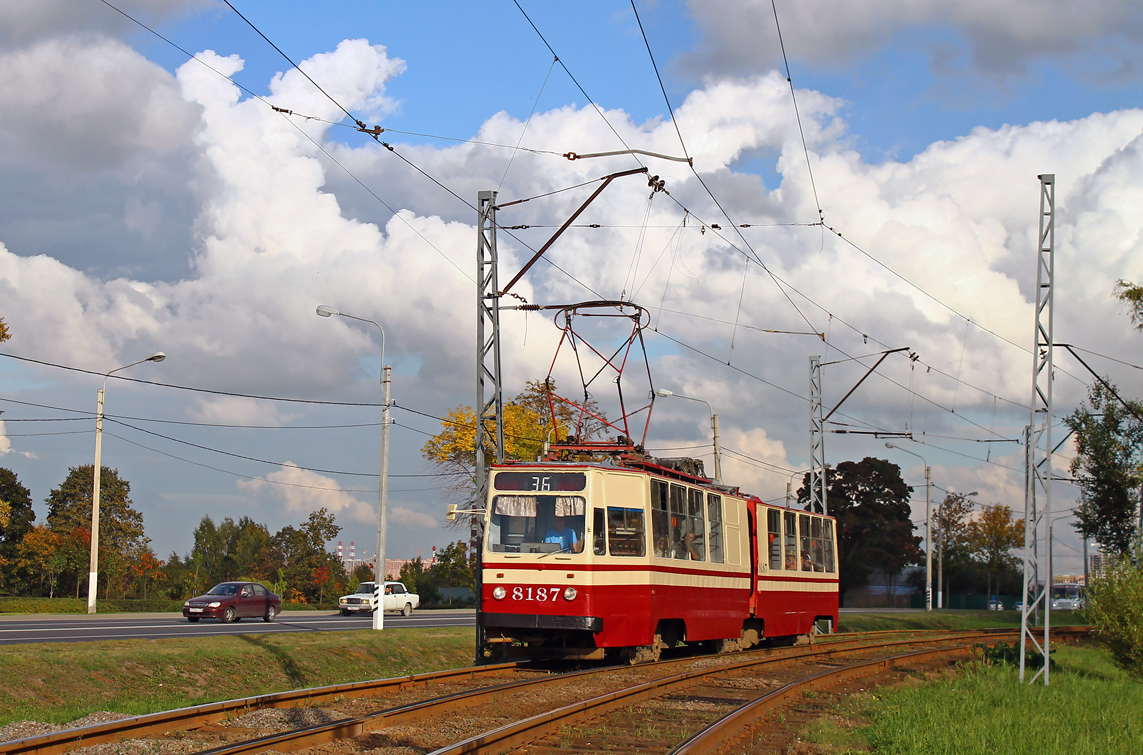 Saint-Petersburg, LVS-86K № 8187 Saint-Petersburg, LVS-86K № 8187