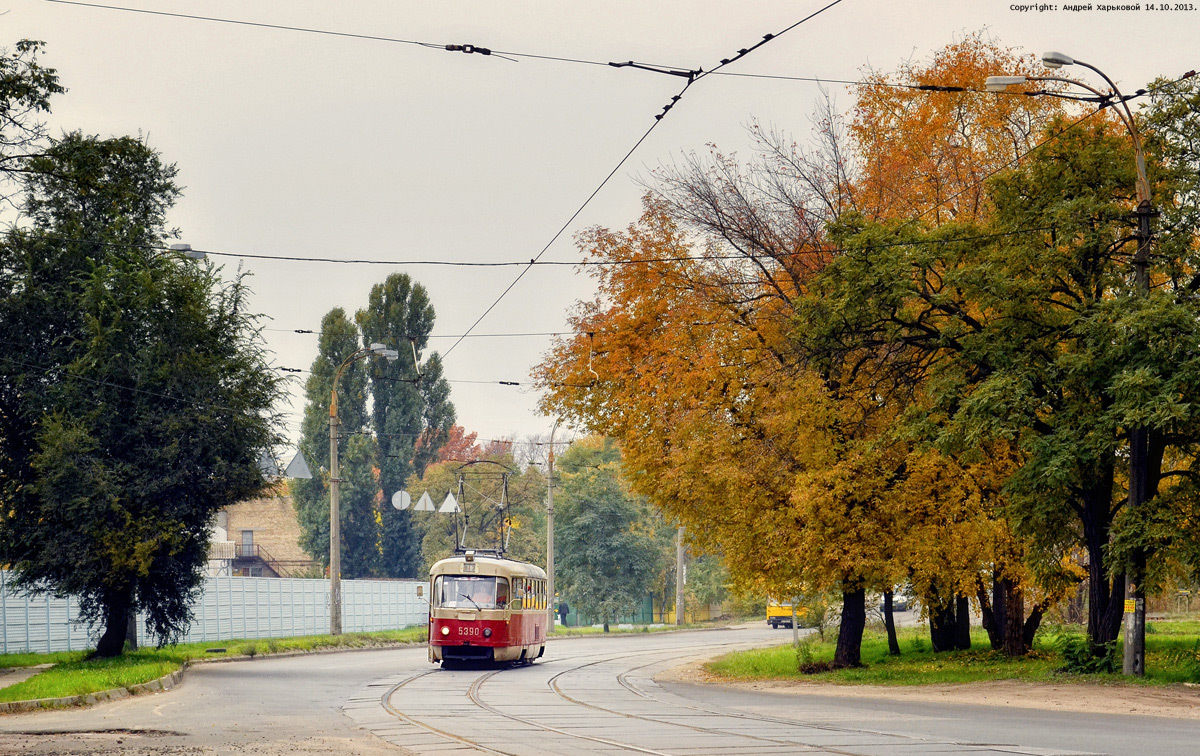 Киев, Tatra T3SU № 5390