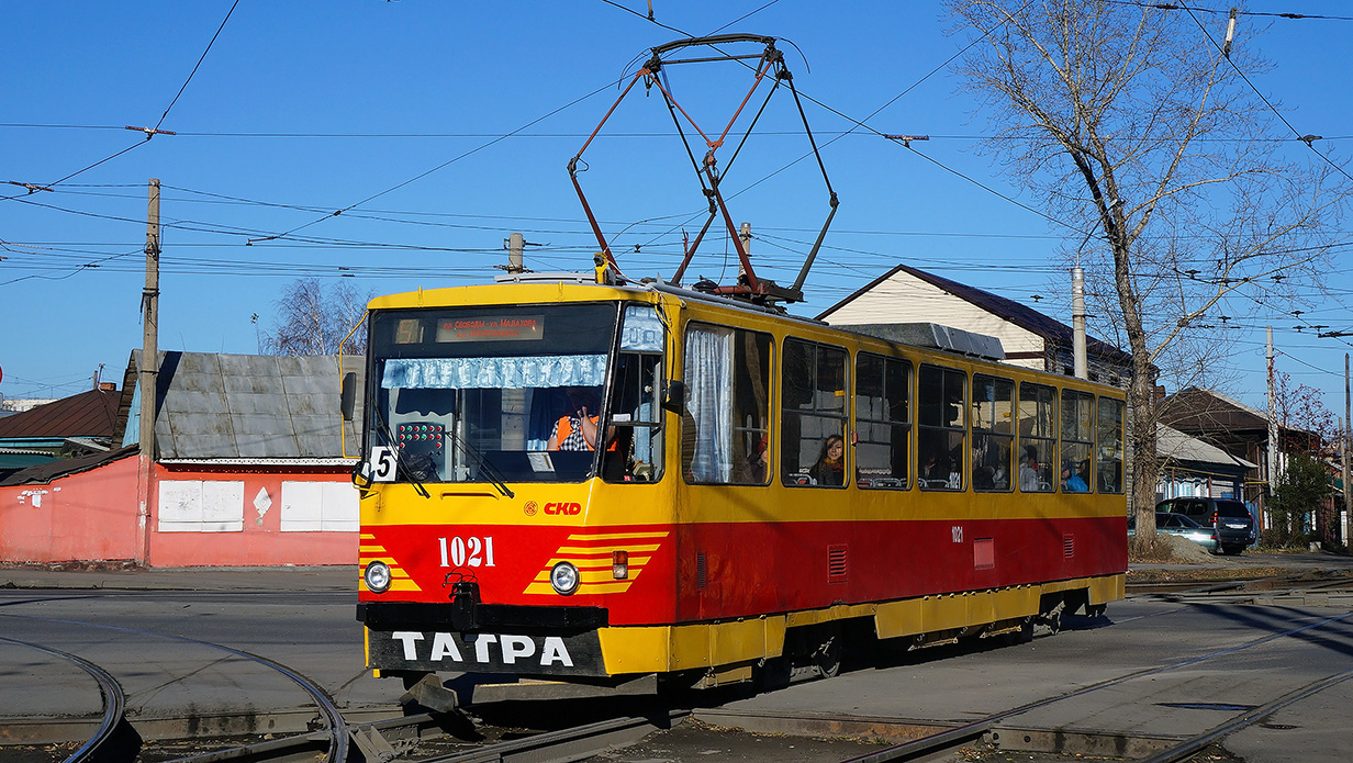 Барнаул, Tatra T6B5SU № 1021 Барнаул, Tatra T6B5SU № 1021
