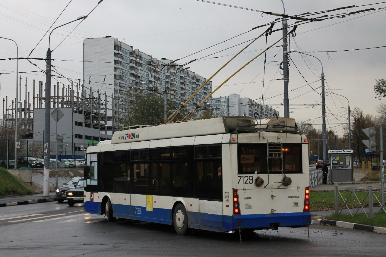 Москва, Тролза-5265.00 «Мегаполис» № 7129