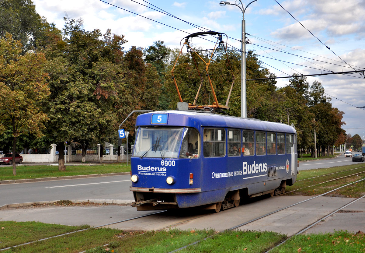 Харьков, Tatra T3 № 6900