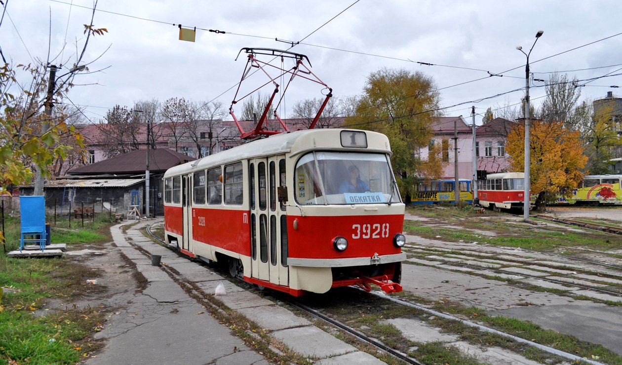 Донецк, Tatra T3SU № 3928