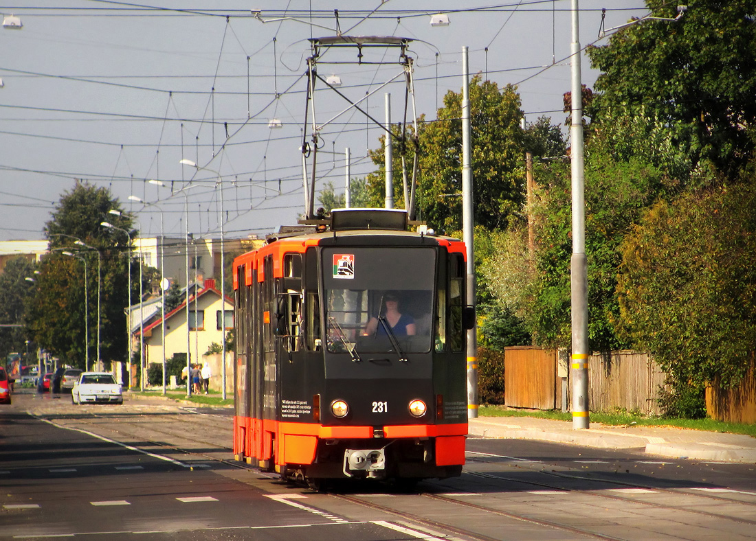 Лиепая, Tatra KT4SU № 231
