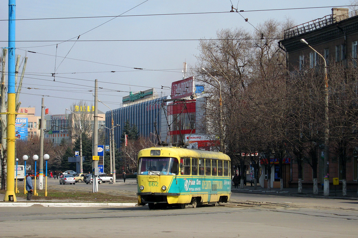 Каменское, Tatra T3SU № 662