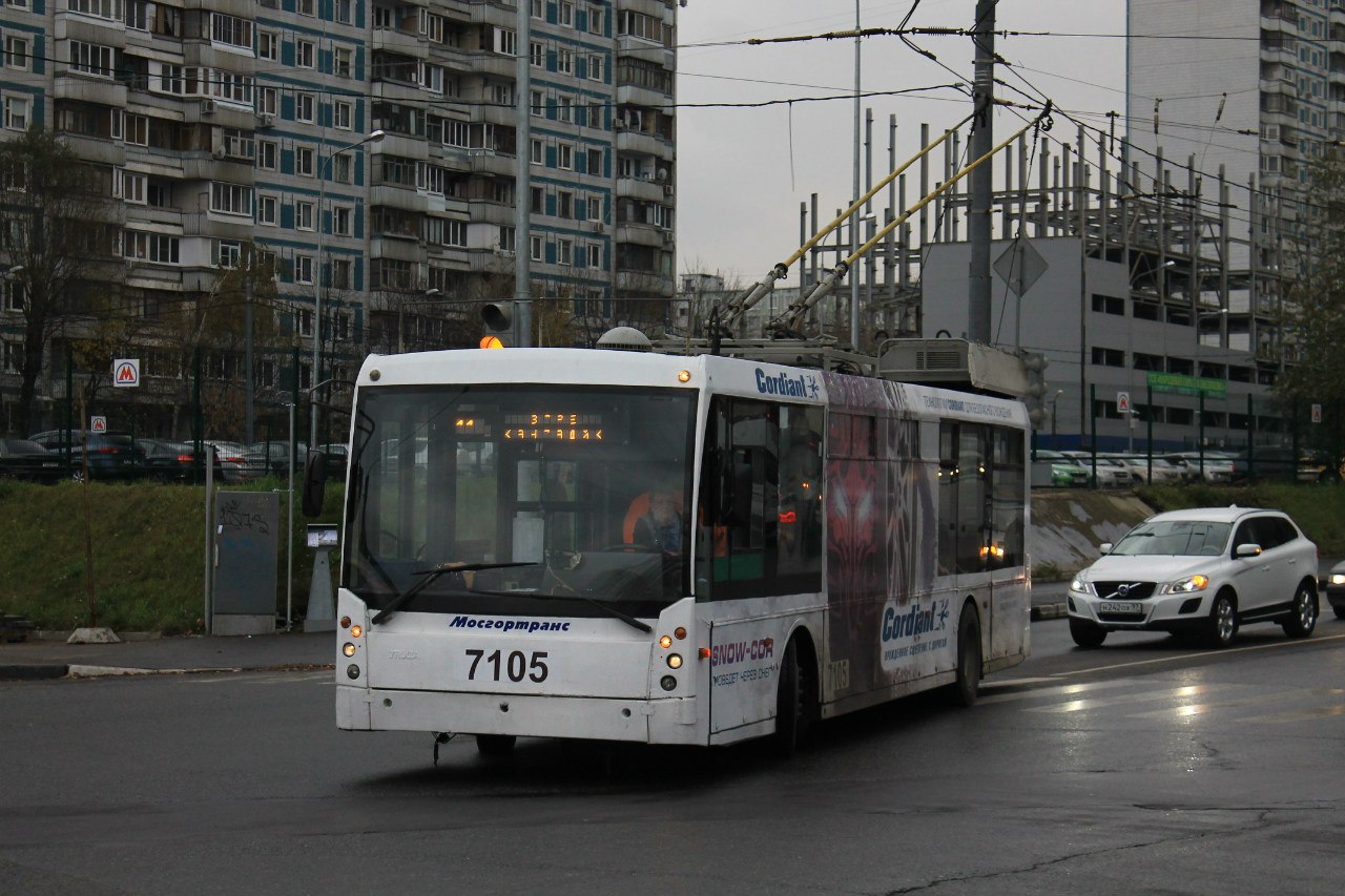 Москва, Тролза-5265.00 «Мегаполис» № 7105