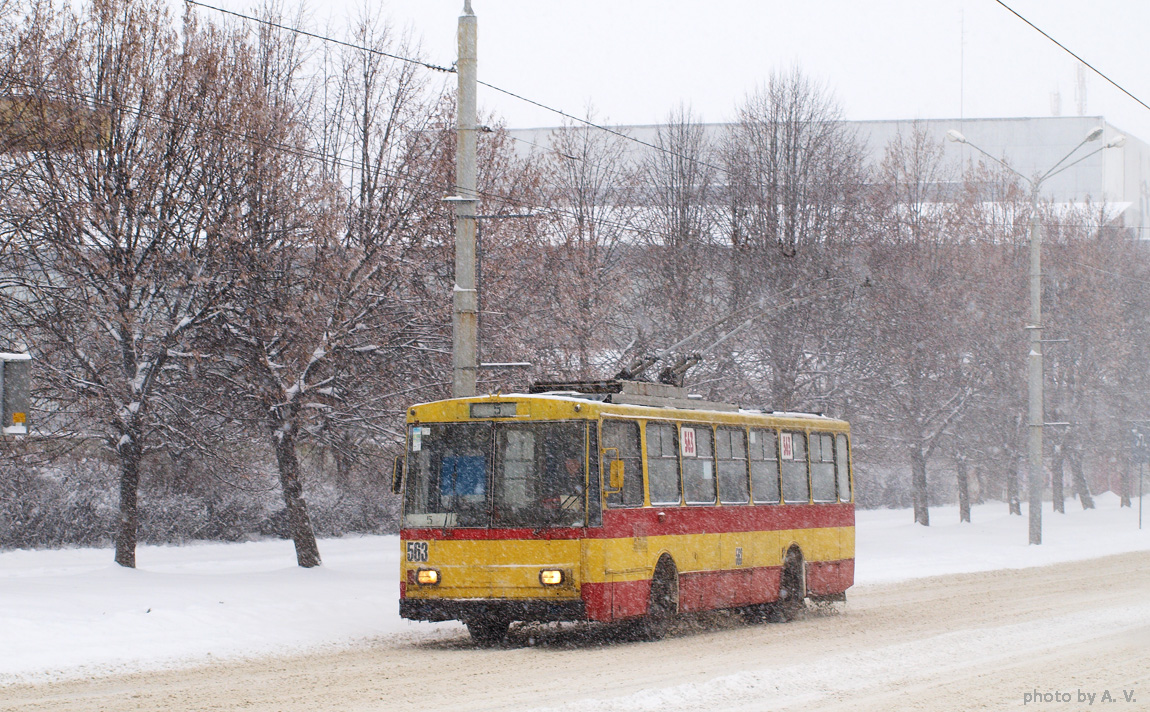 Ļviva, Škoda 14Tr89/6 № 563