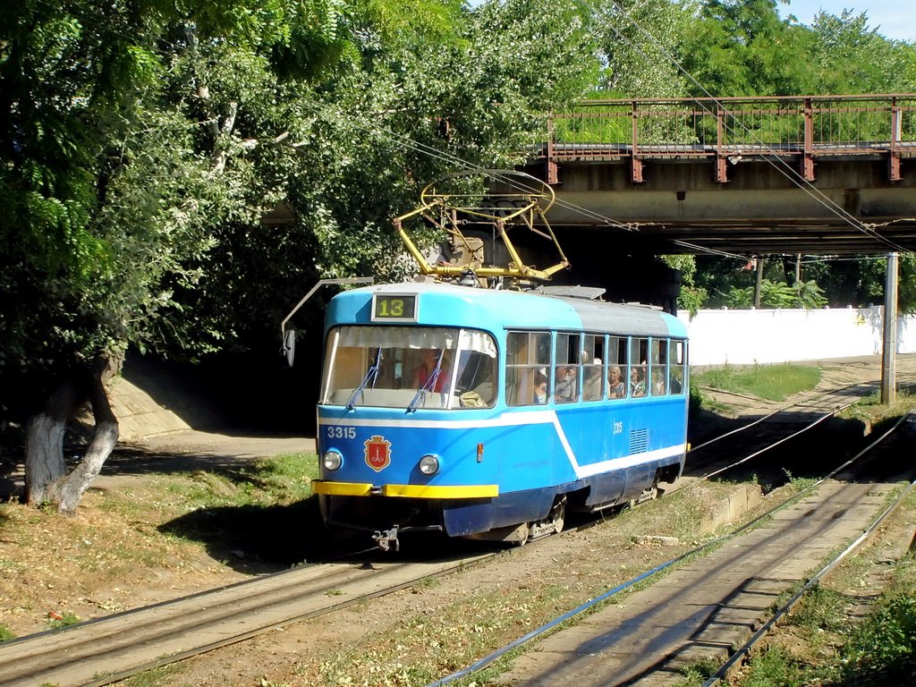 Одесса, Tatra T3R.P № 3315
