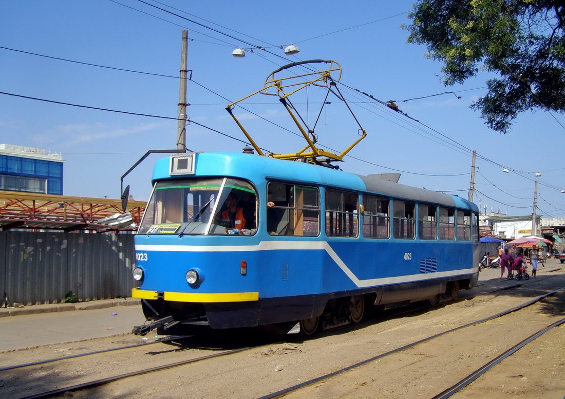 Одесса, Tatra T3R.P № 4023
