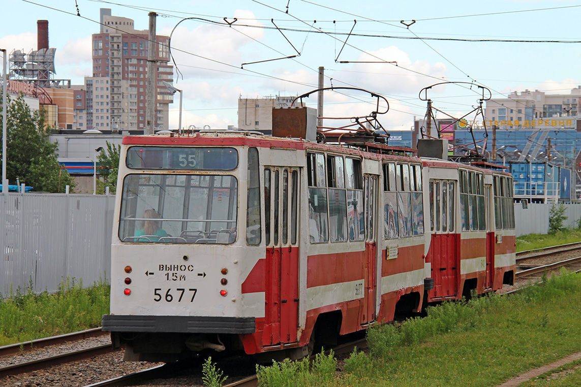 Санкт-Петербург, ЛМ-68М № 5677