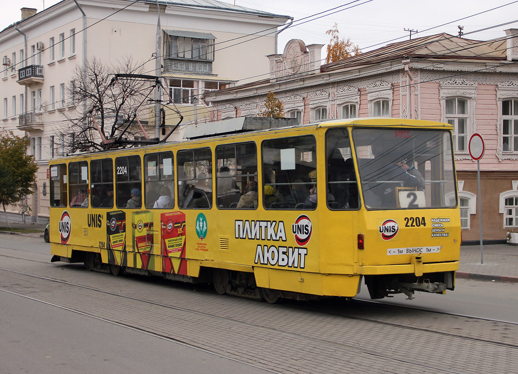 Ульяновск, Tatra T6B5SU № 2204