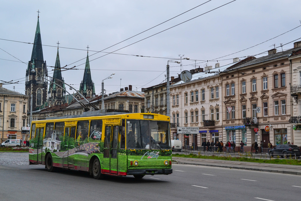 Львов, Škoda 14Tr11/6 № 590