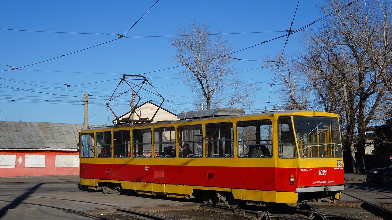 Барнаул, Tatra T6B5SU № 1021 Барнаул, Tatra T6B5SU № 1021