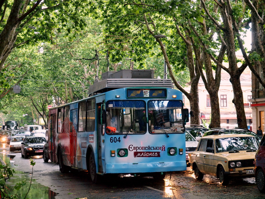 Одесса, ЗиУ-682Г-016 (012) № 604