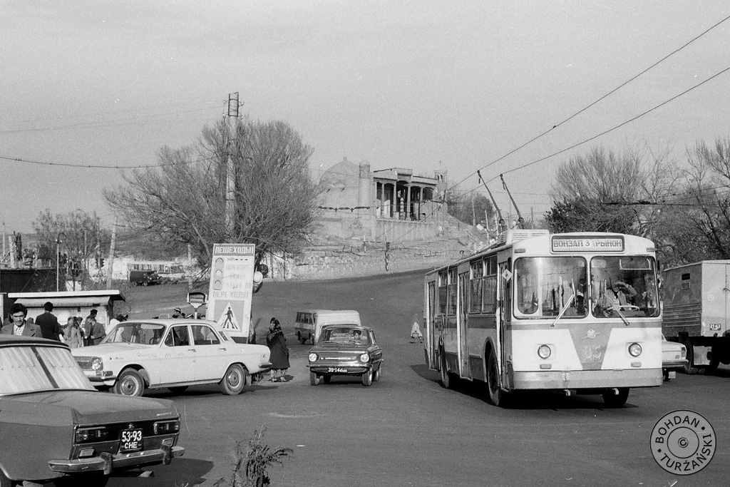 Самарканд, ЗиУ-682Б № 85; Самарканд — Старые фотографии — троллейбус