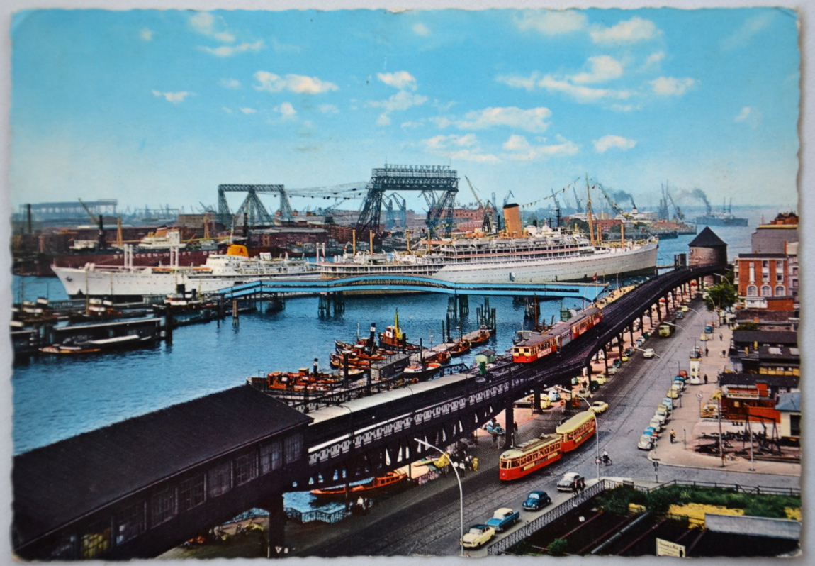 Гамбург — U-Bahn — Линия U3; Гамбург — Исторические фотографии