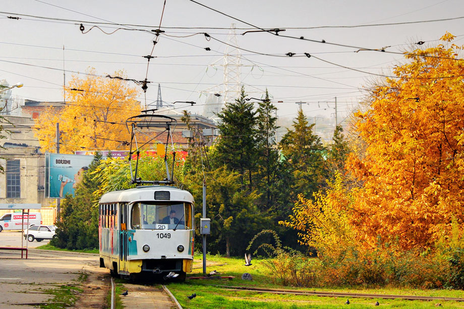 Одесса, Tatra T3SU (двухдверная) № 1049