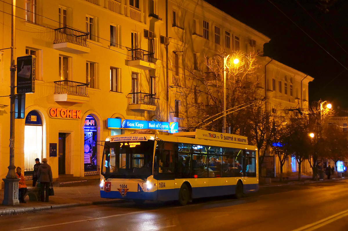 Севастополь, Тролза-5265.00 «Мегаполис» № 1604