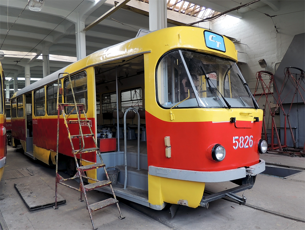 Волгоград, Tatra T3SU № 5826