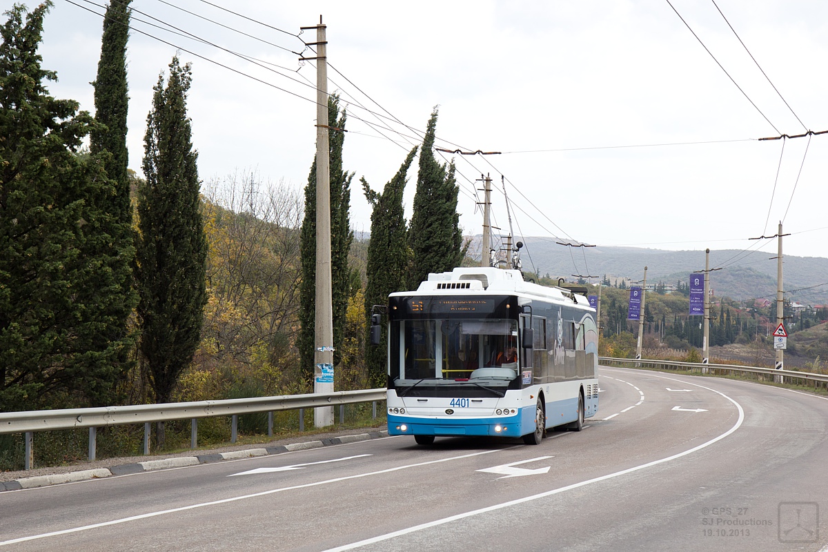 Trolleybus de Crimée, Bogdan T70115 N°. 4401