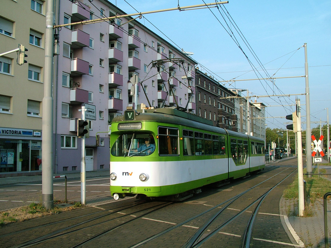 Rhein-Neckar, Duewag GT8NF № 521 Rhein-Neckar, Duewag GT8NF № 521
