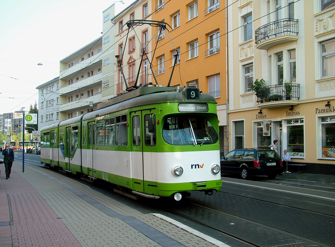 Рейн-Неккар, Duewag GT8NF № 521 Рейн-Неккар, Duewag GT8NF № 521