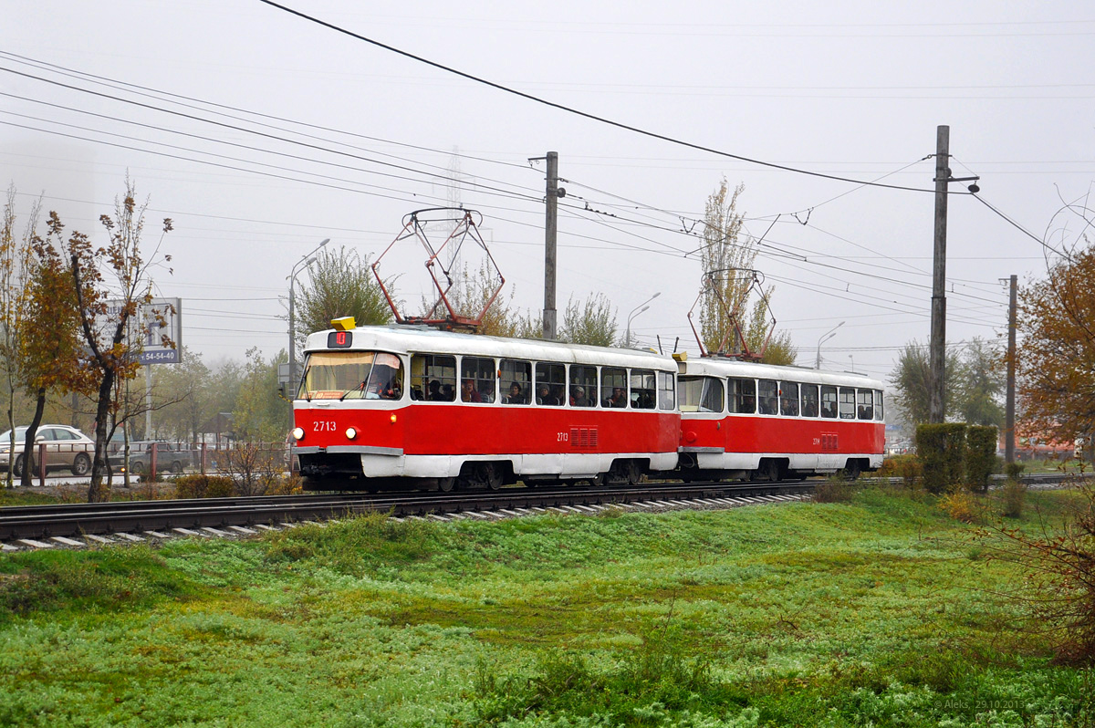 Волгоград, Tatra T3SU № 2713; Волгоград, Tatra T3SU № 2714