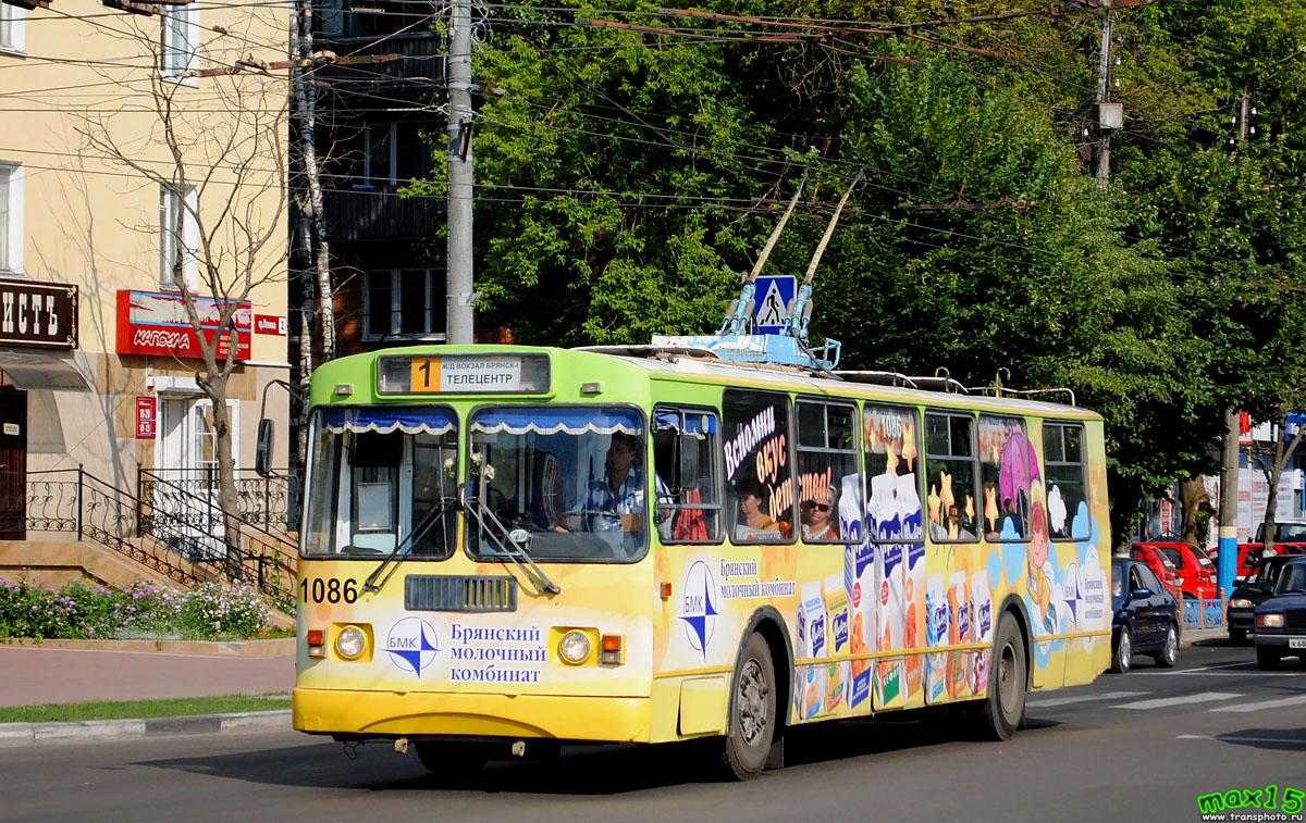 Брянск, ЗиУ-682Г-016 (012) № 1086