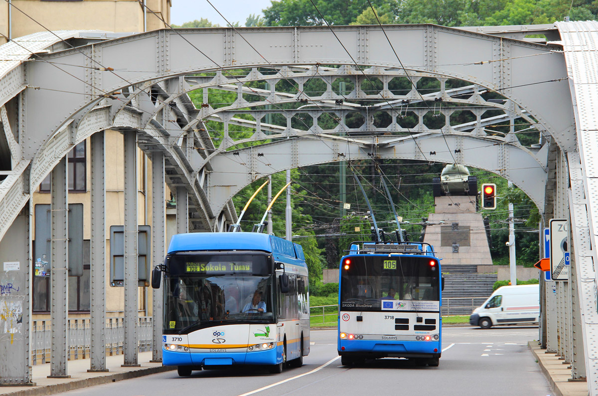 Острава, Solaris Trollino III 12 AC № 3710