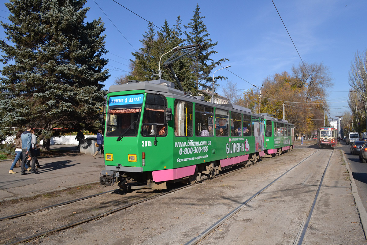 Днепр, Tatra T6A2M № 3015 Днепр, Tatra T6A2M № 3015