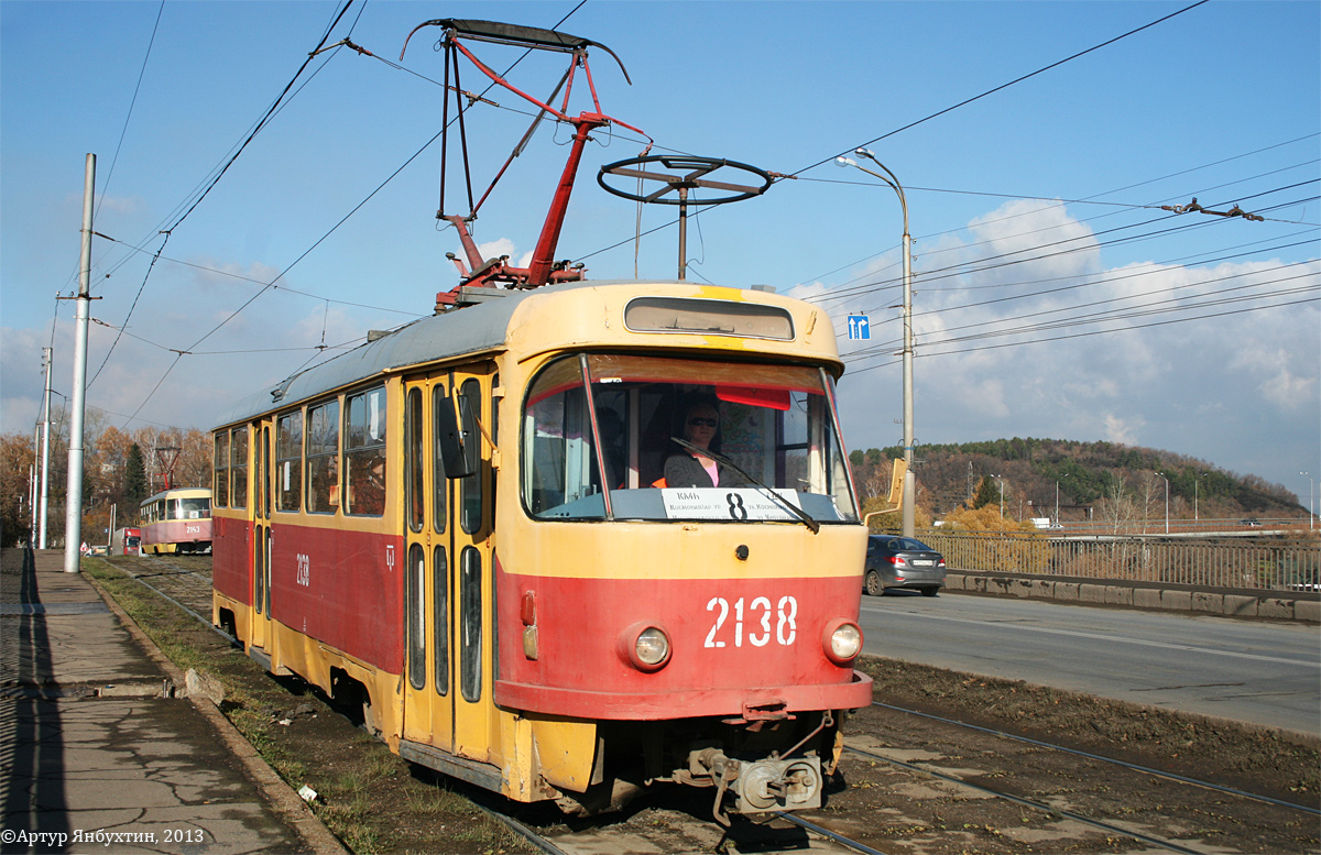 Уфа, Tatra T3D № 2138