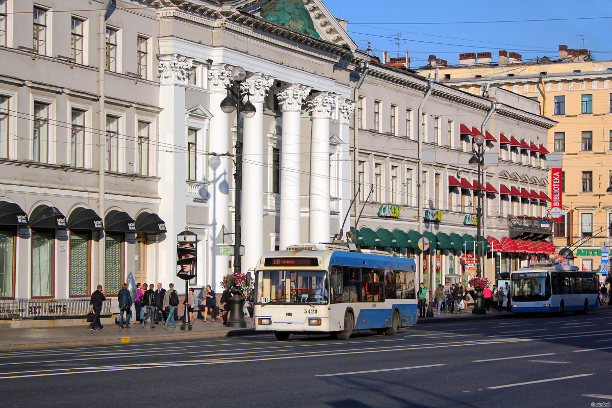Санкт-Петербург, БКМ 321 № 3429