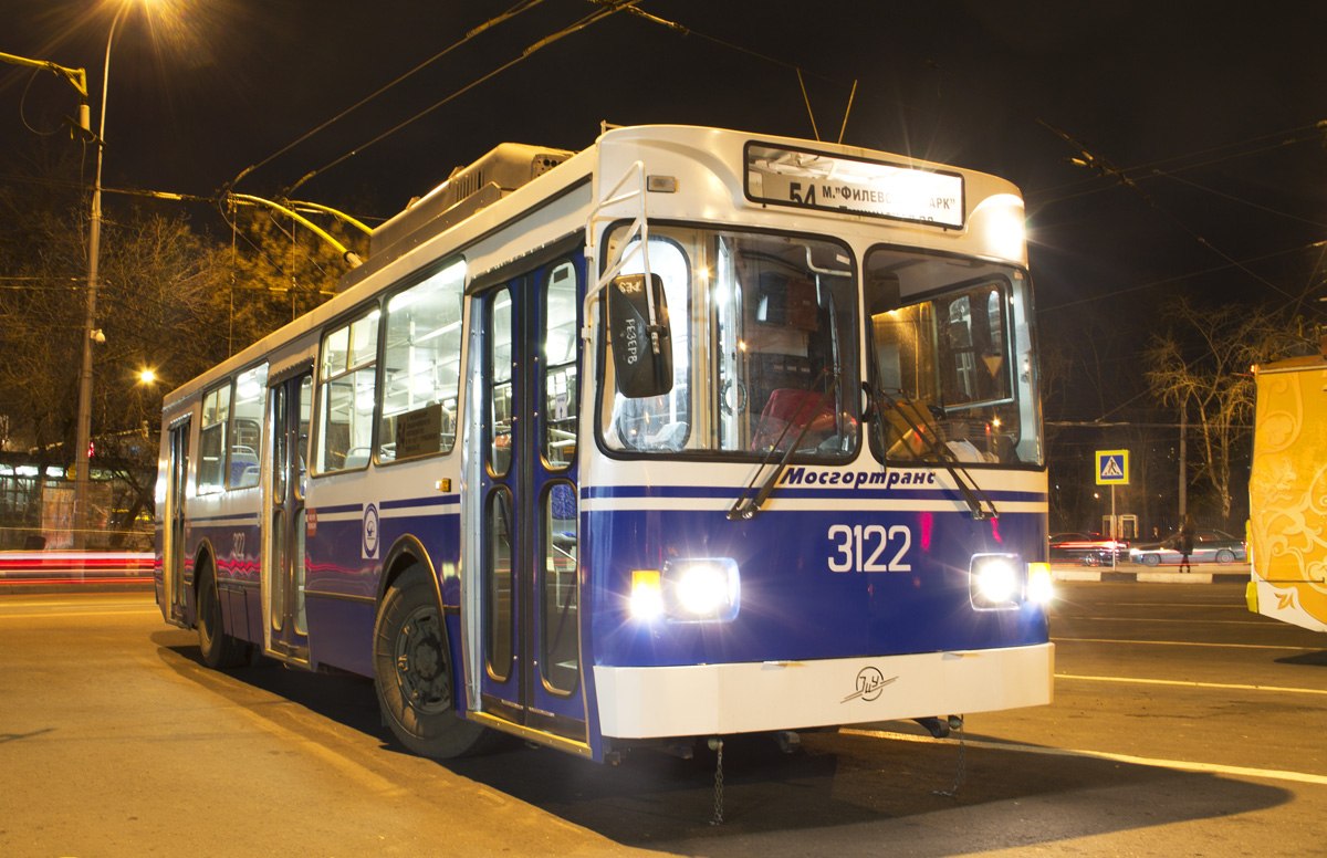 Москва, ЗиУ-682ГМ1 (с широкой передней дверью) № 3122