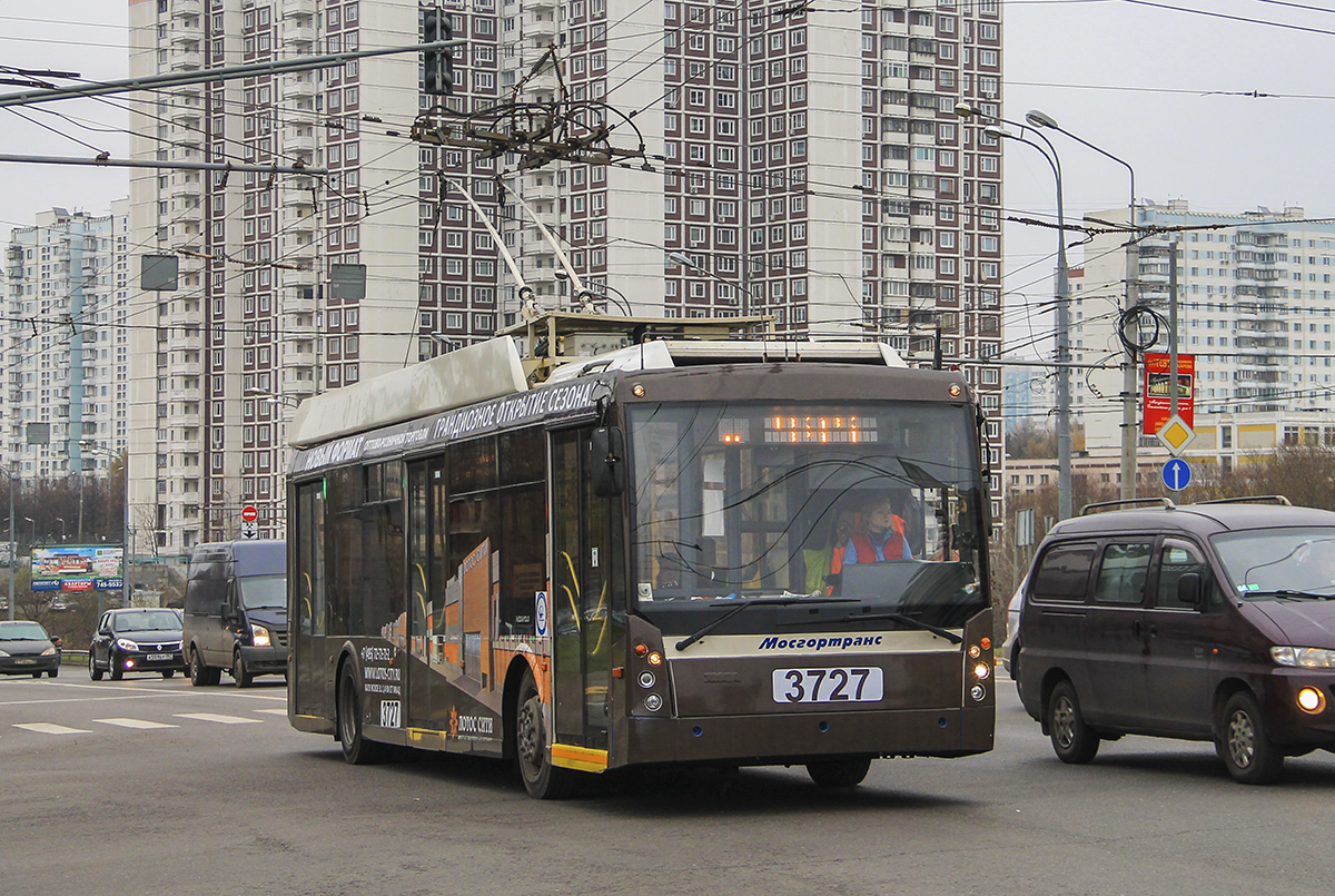 Москва, Тролза-5265.00 «Мегаполис» № 3727