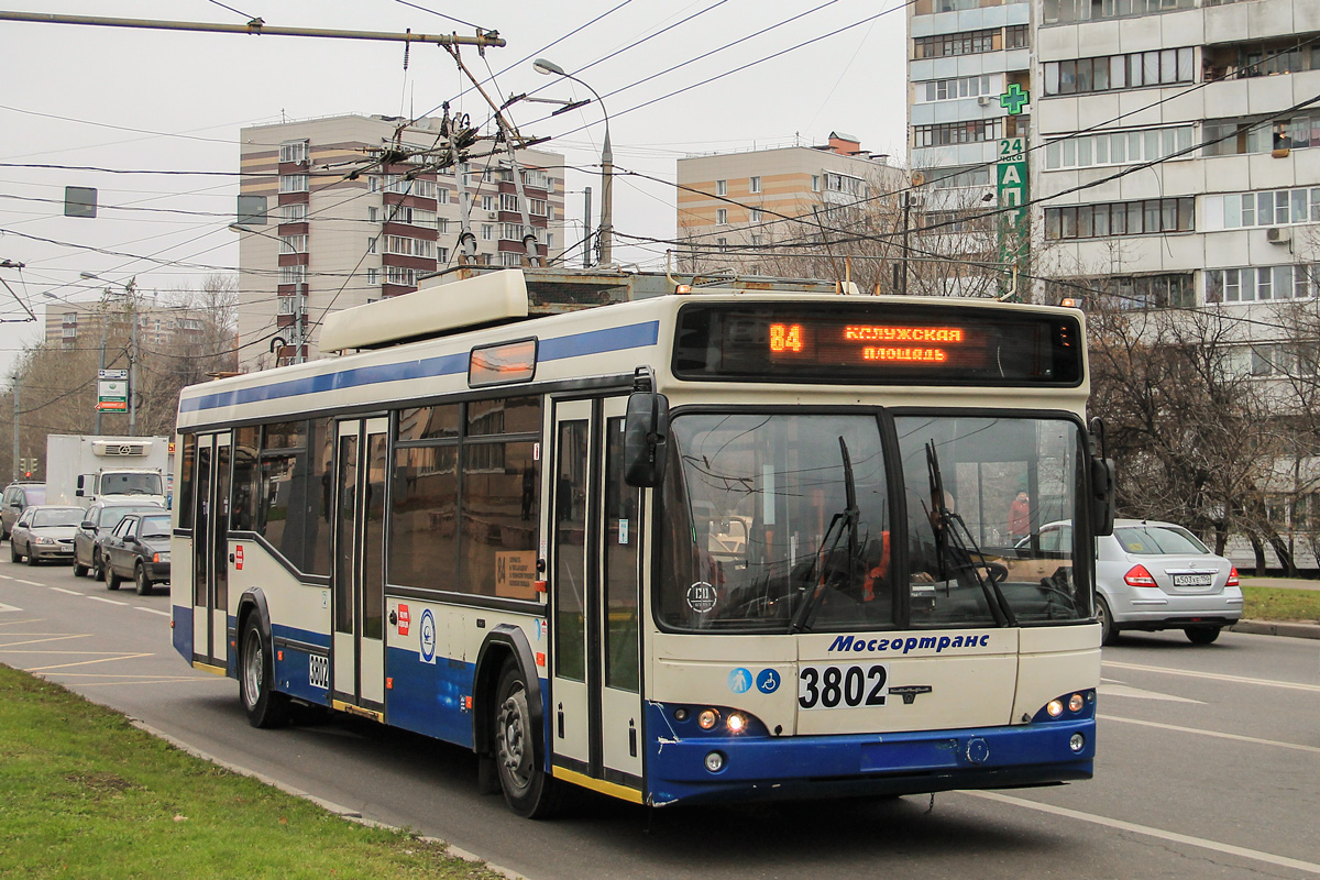 Москва, СВАРЗ-МАЗ-6235.00 № 3802