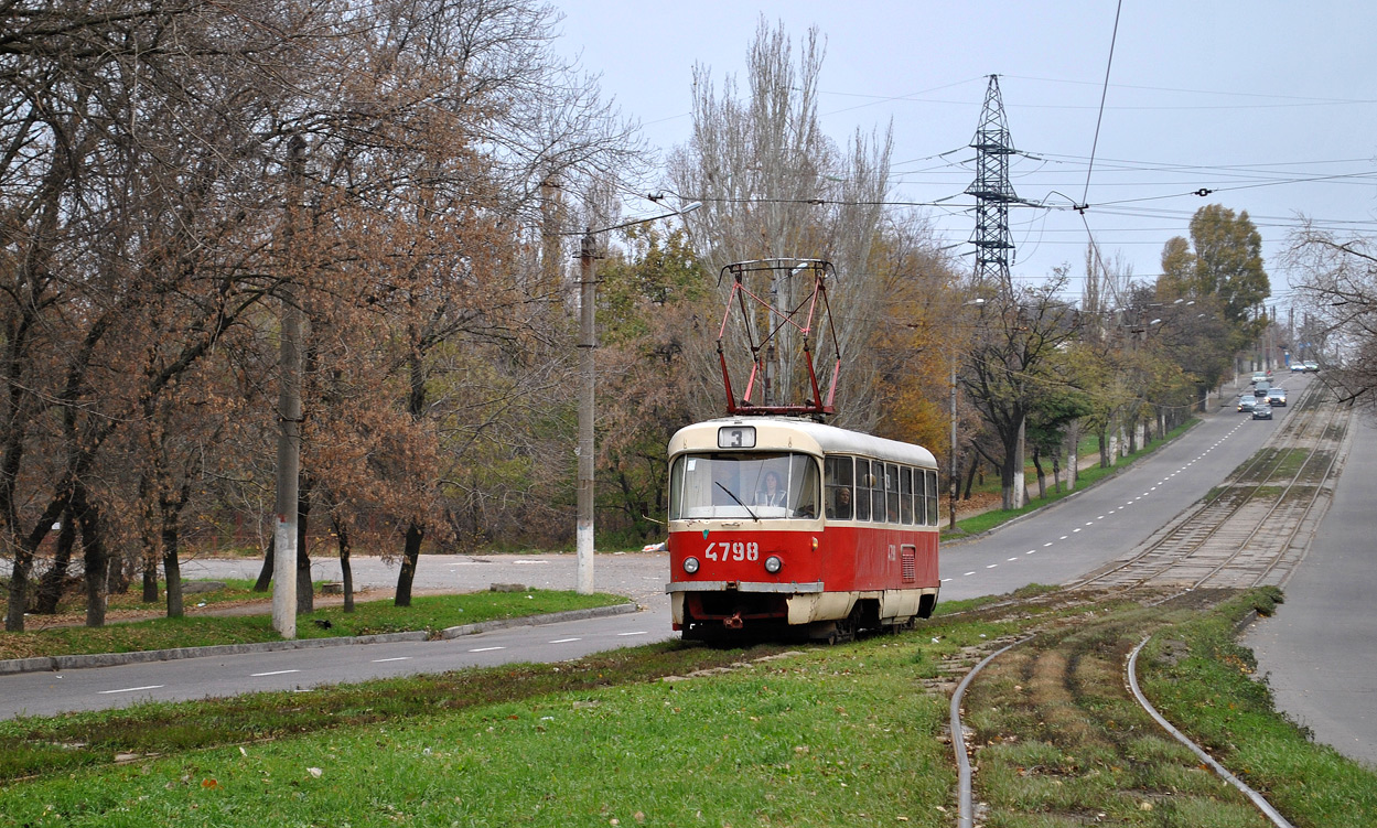 Донецк, Tatra T3SU (двухдверная) № 4798